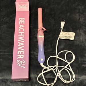 Beachwaver B1 Pink and Purple Hair Curler (BRAND NEW NEVER USED) Still in box